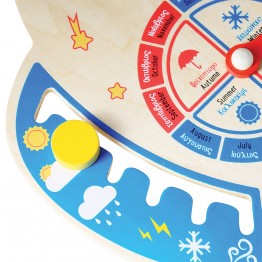 Svoora Ξύλινο Ημερολόγιο Εκμάθησης 'Διάστημα'